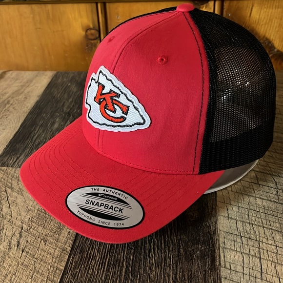 CUSTOM MADE KC CHIEFS HAT - Picture 2 of 5